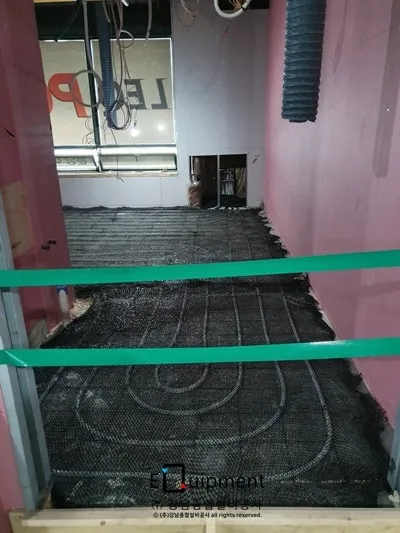 수술실·입원실 배관설비·방수 시공 사진